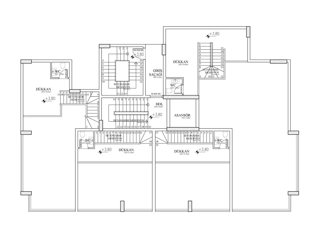 Квартира 48м² в Турции, Демирташ. Стоимостью 100000€ аренда фото-38