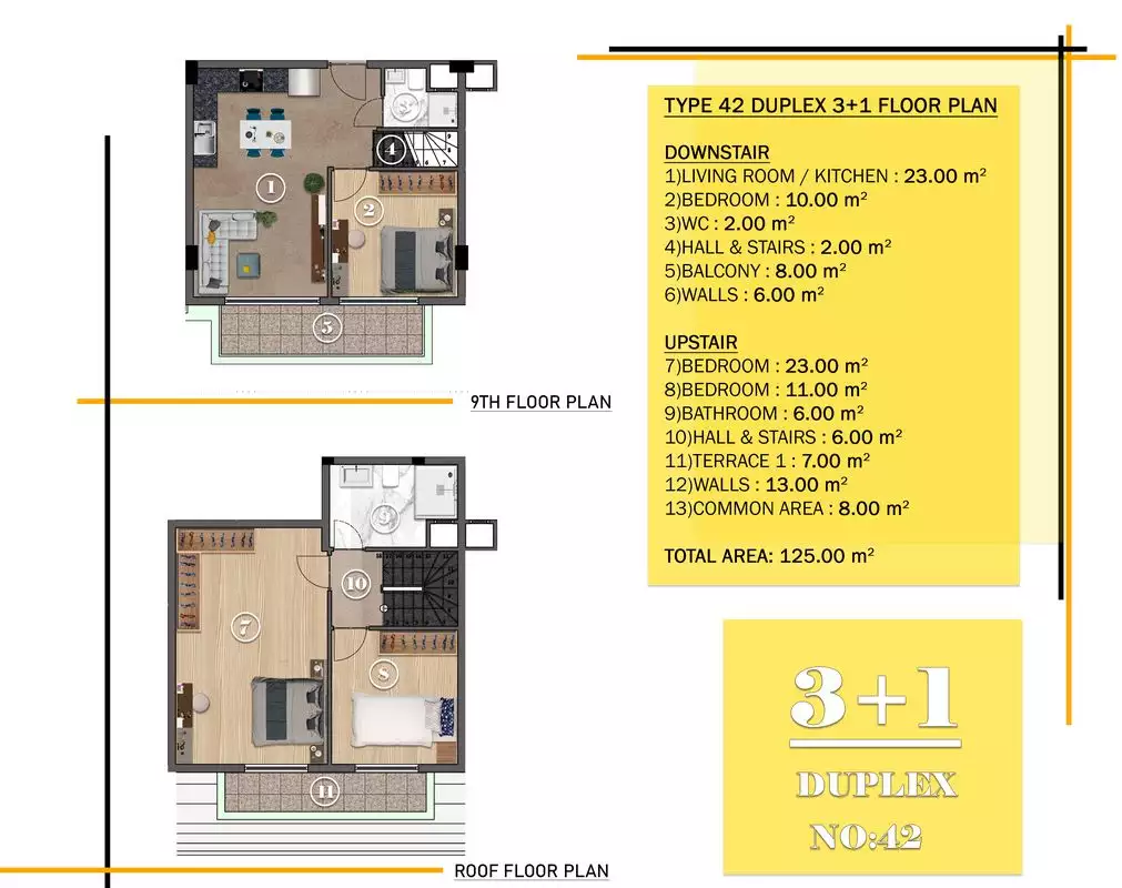 Квартира 58м² в Турции, Махмутлар. Стоимостью 125000€ аренда фото-17