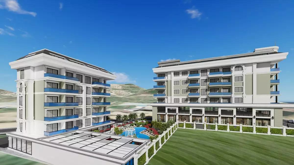 Квартира 50м² в Турции, Каргыджак. Стоимостью 180000€ аренда фото-1