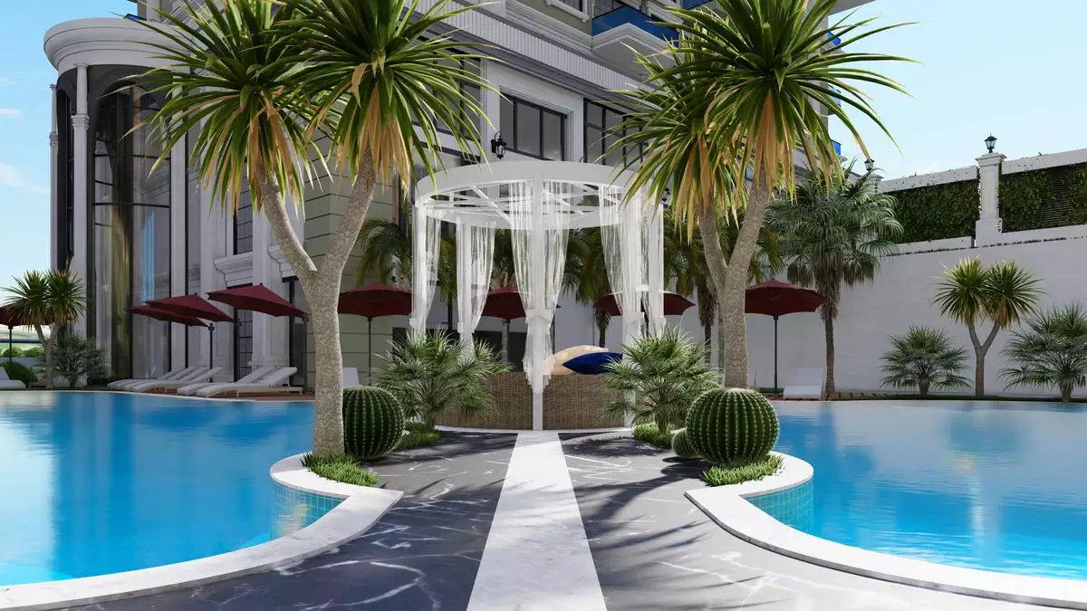 Квартира 50м² в Турции, Каргыджак. Стоимостью 180000€ аренда фото-10
