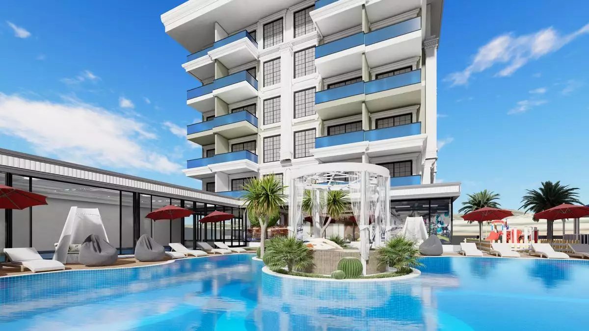 Квартира 50м² в Турции, Каргыджак. Стоимостью 180000€ аренда фото-14