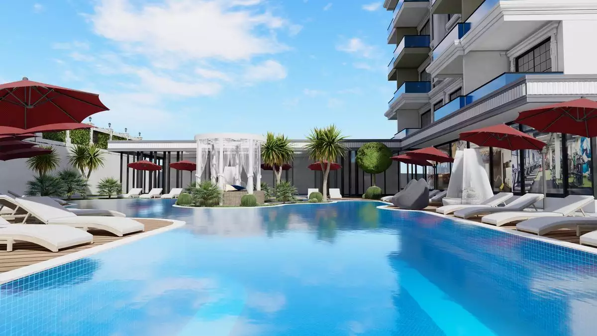 Квартира 50м² в Турции, Каргыджак. Стоимостью 180000€ аренда фото-15