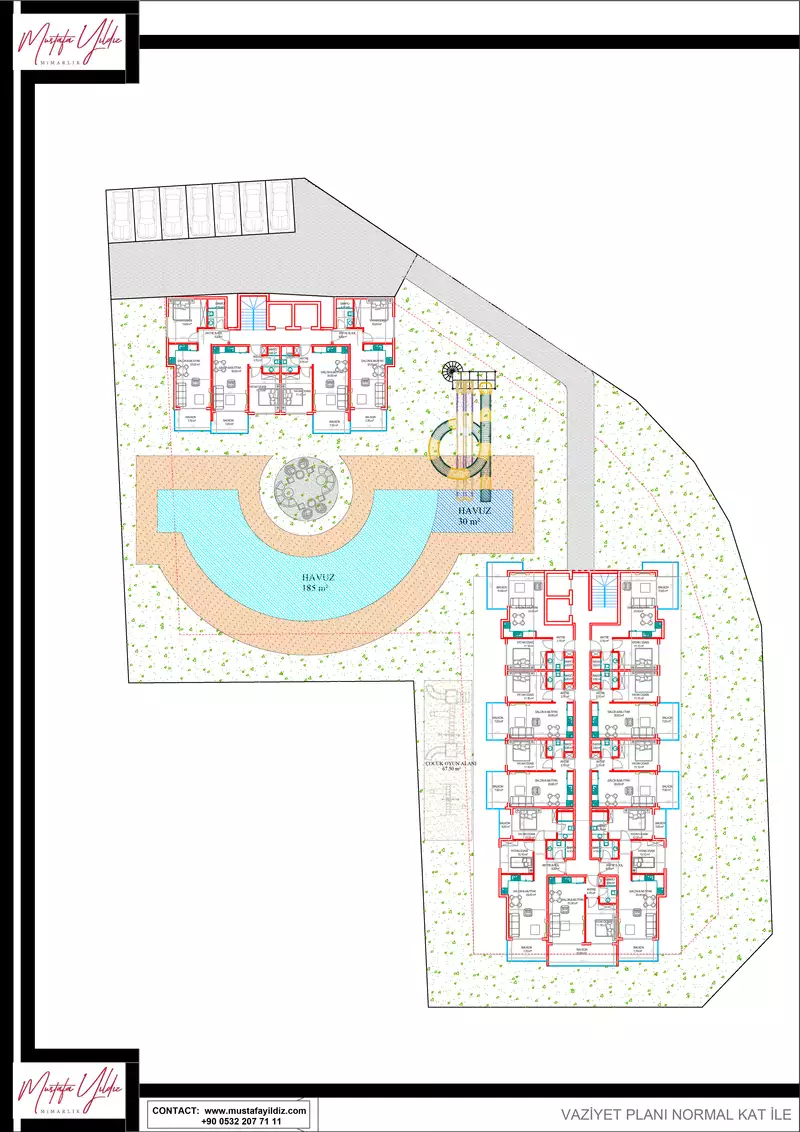 Квартира 50м² в Турции, Каргыджак. Стоимостью 180000€ аренда фото-18