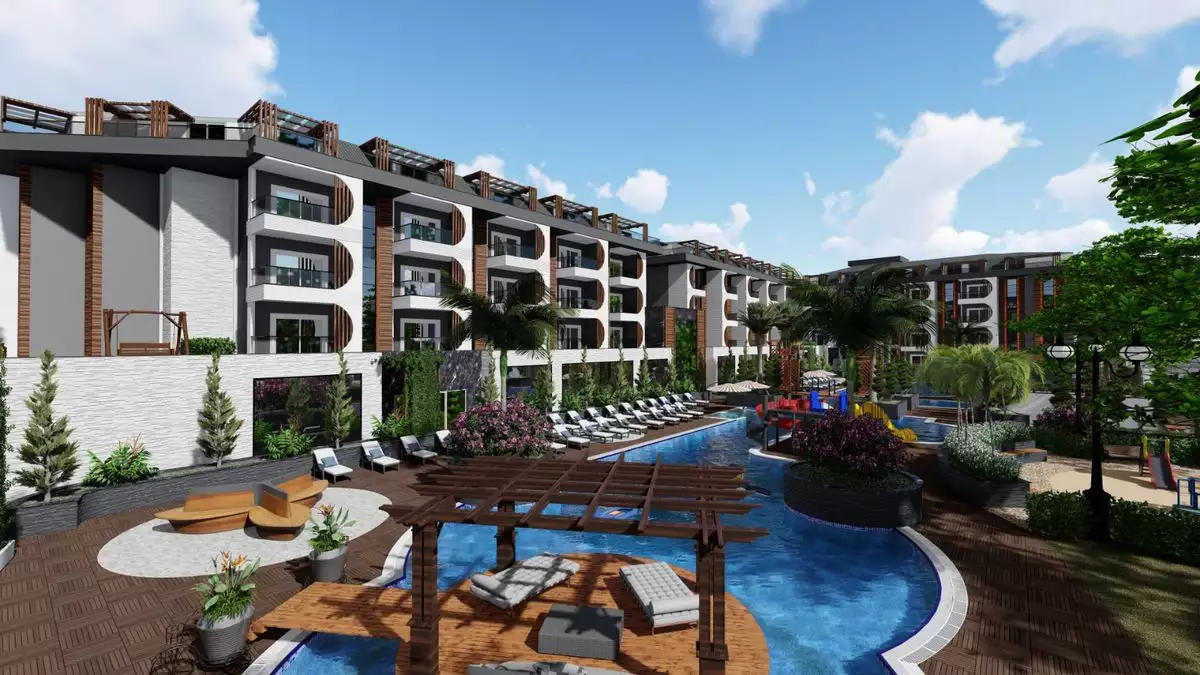 Квартира 93м² в Турции, Алания. Стоимостью 115500€ аренда фото-1
