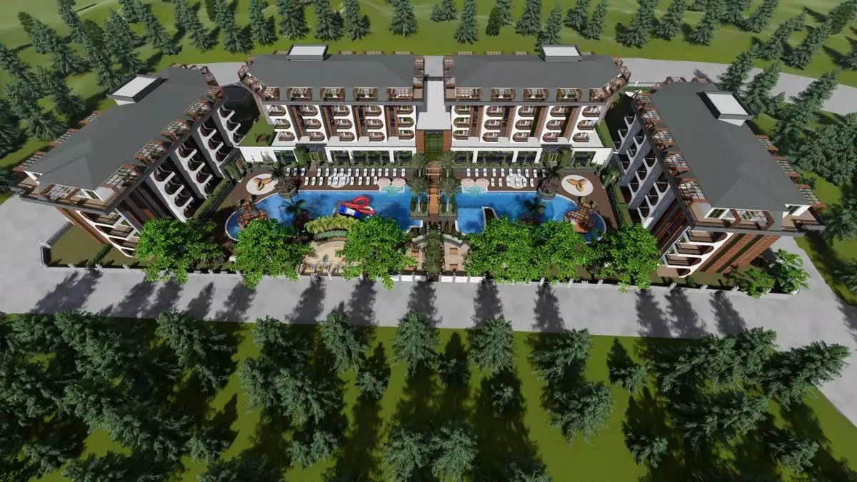 Квартира 93м² в Турции, Алания. Стоимостью 115500€ аренда фото-2