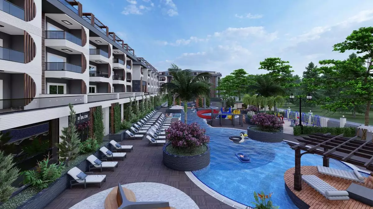 Квартира 93м² в Турции, Алания. Стоимостью 115500€ аренда фото-6