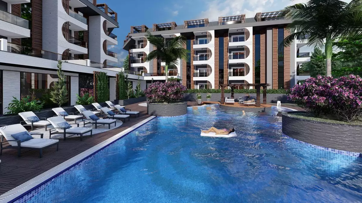 Квартира 93м² в Турции, Алания. Стоимостью 115500€ аренда фото-9