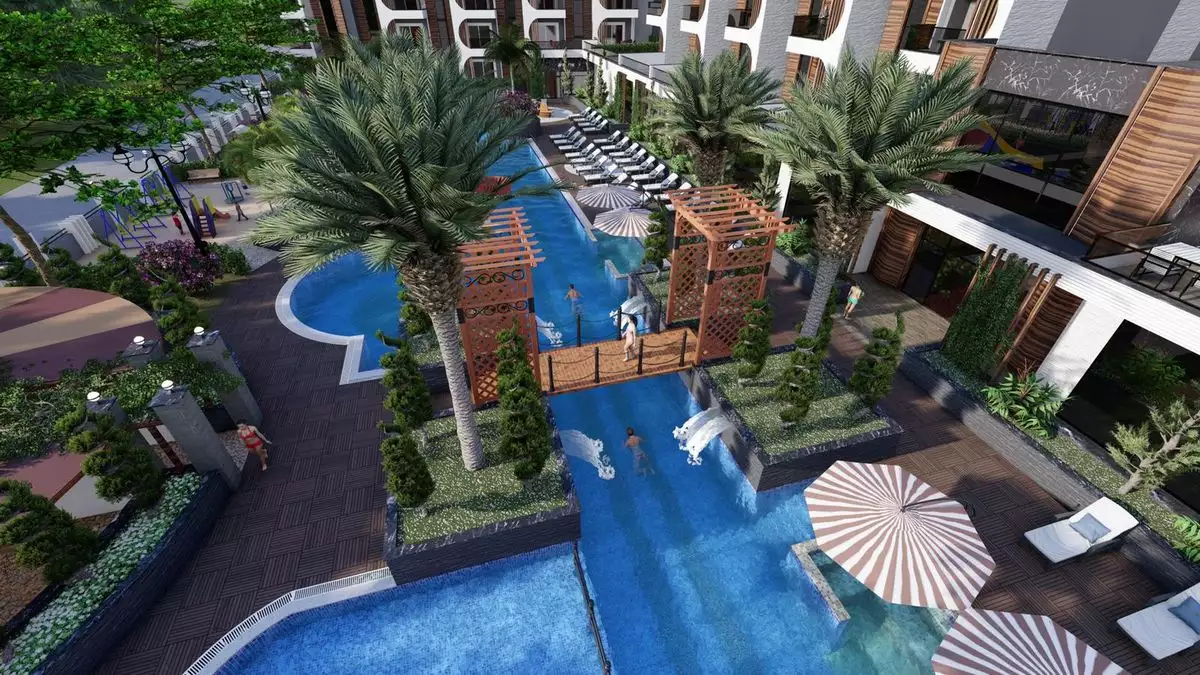 Квартира 93м² в Турции, Алания. Стоимостью 115500€ аренда фото-11