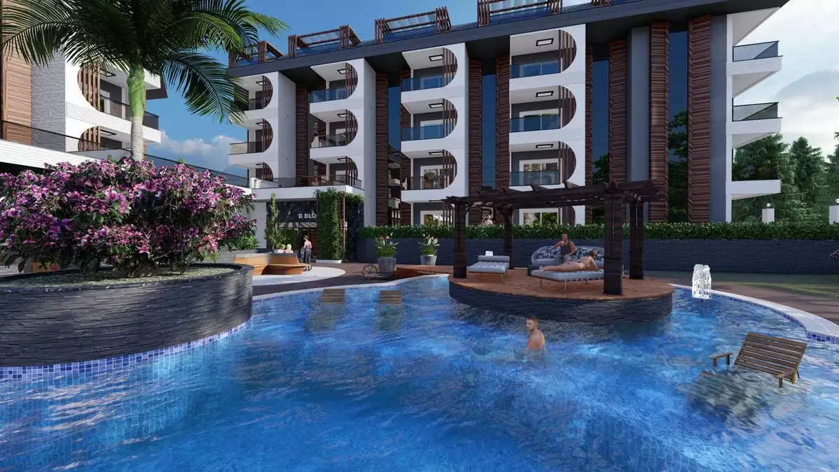 Квартира 93м² в Турции, Алания. Стоимостью 115500€ аренда фото-12