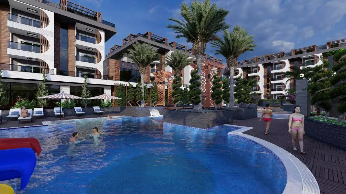 Квартира 93м² в Турции, Алания. Стоимостью 115500€ аренда фото-13