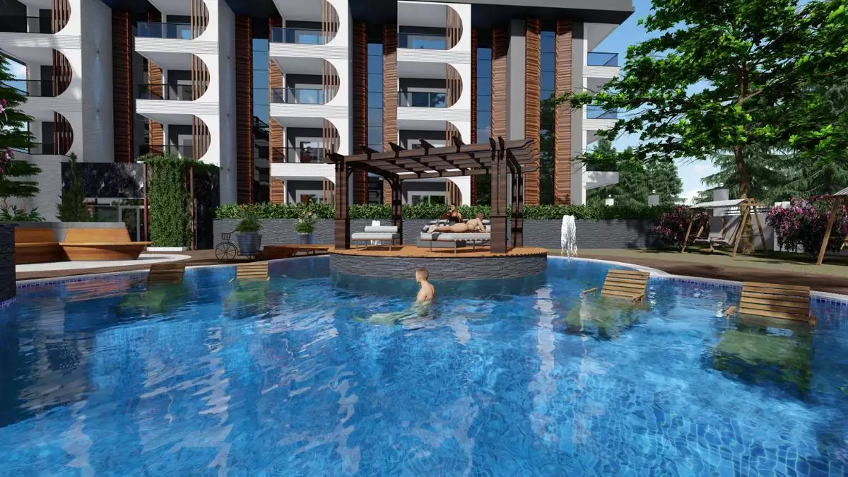 Квартира 93м² в Турции, Алания. Стоимостью 115500€ аренда фото-14