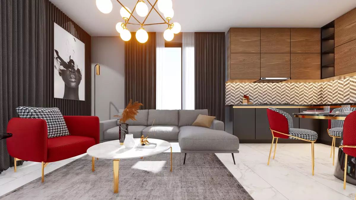 Квартира 93м² в Турции, Алания. Стоимостью 115500€ аренда фото-31