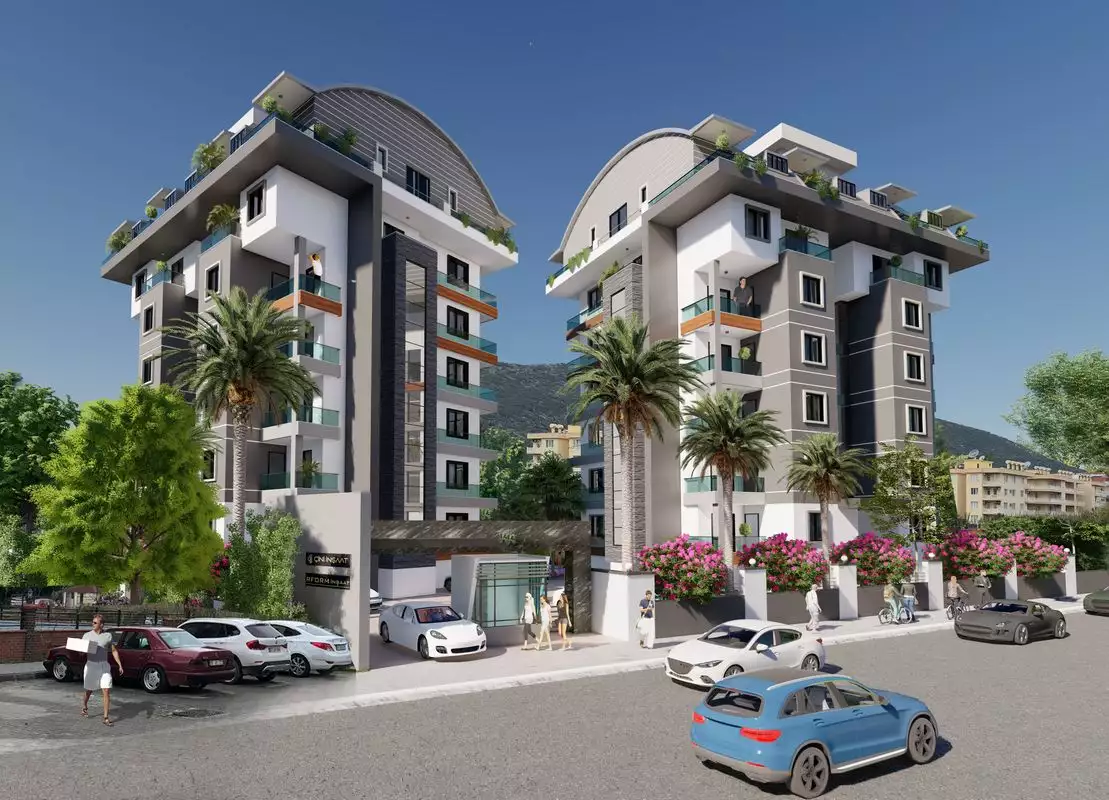 Квартира 54м² в Турции, Газипаша. Стоимостью 90000€ аренда фото-11