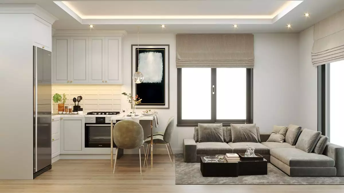 Квартира 54м² в Турции, Газипаша. Стоимостью 90000€ аренда фото-34