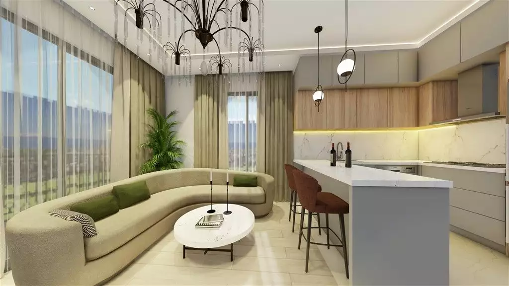 Квартира 54м² в Турции, Паяллар. Стоимостью 112000€ аренда фото-32