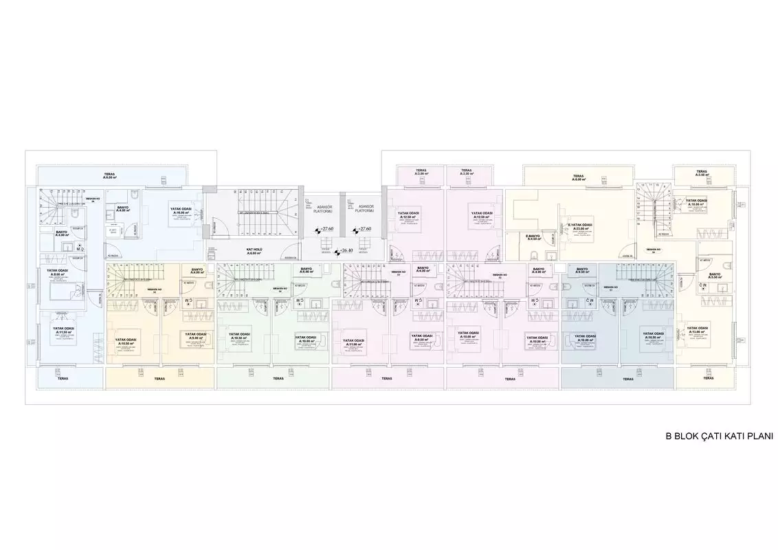 Квартира 54м² в Турции, Паяллар. Стоимостью 112000€ аренда фото-45