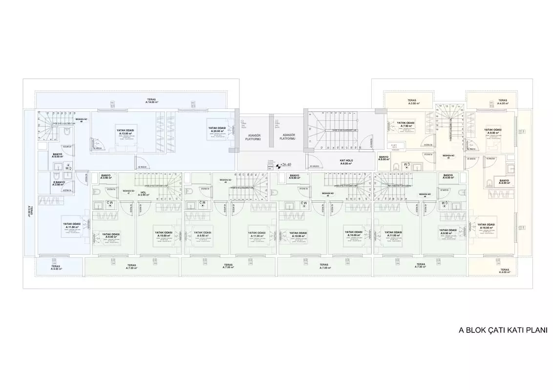 Квартира 54м² в Турции, Паяллар. Стоимостью 112000€ аренда фото-49