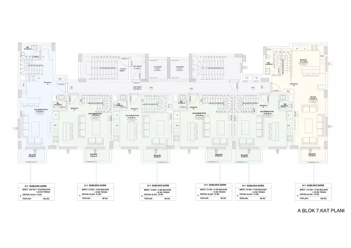 Квартира 54м² в Турции, Паяллар. Стоимостью 112000€ аренда фото-50