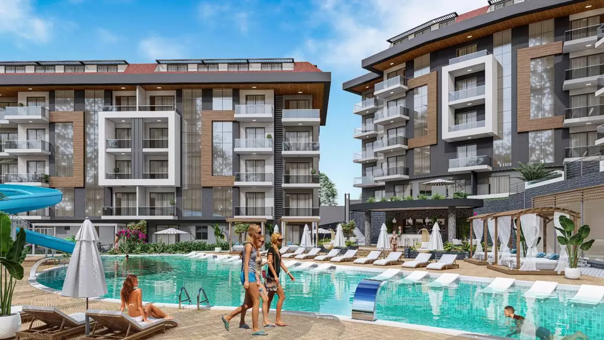 Квартира 45м² в Турции, Кестель. Стоимостью 160000€ аренда фото-1