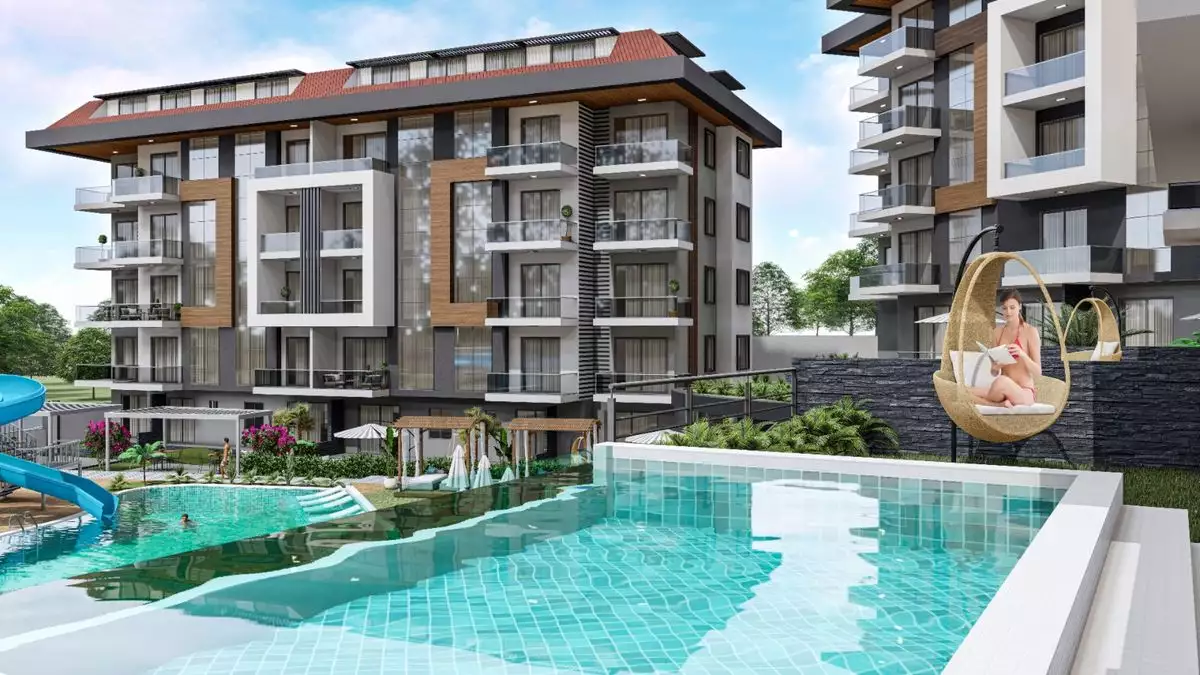 Квартира 45м² в Турции, Кестель. Стоимостью 160000€ аренда фото-2