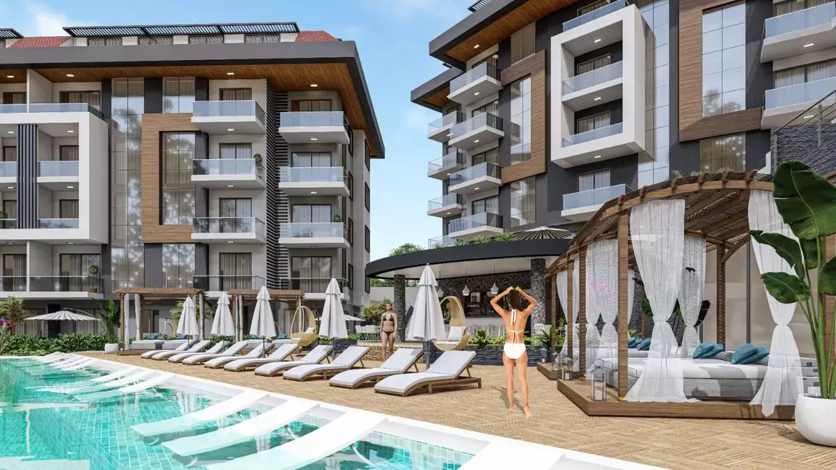 Квартира 45м² в Турции, Кестель. Стоимостью 160000€ аренда фото-4
