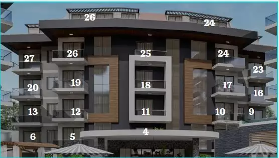 Квартира 45м² в Турции, Кестель. Стоимостью 160000€ аренда фото-14