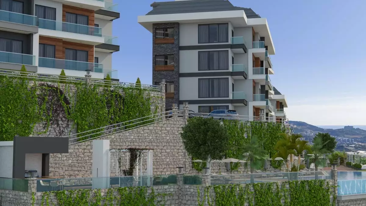 Квартира 63м² в Турции, Каргыджак. Стоимостью 185000€ аренда фото-1