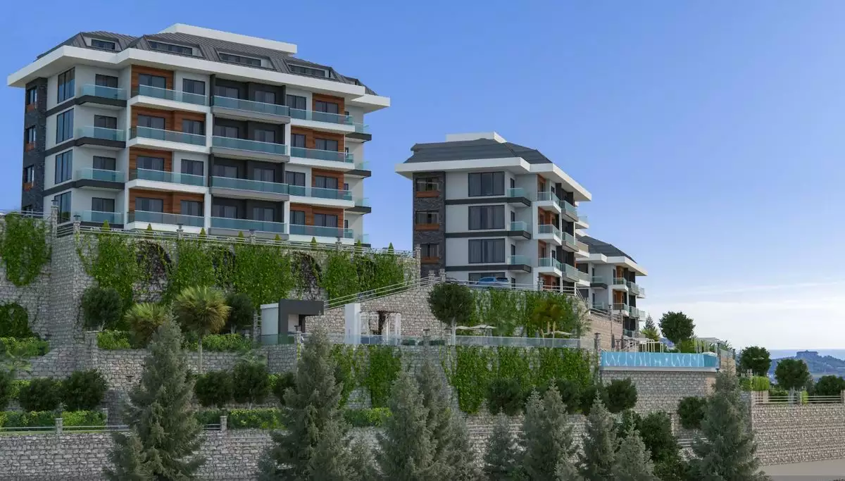 Квартира 63м² в Турции, Каргыджак. Стоимостью 185000€ аренда фото-2