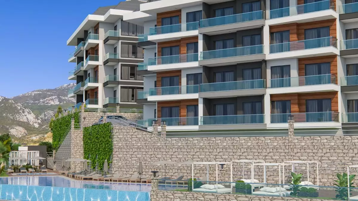 Квартира 63м² в Турции, Каргыджак. Стоимостью 185000€ аренда фото-5
