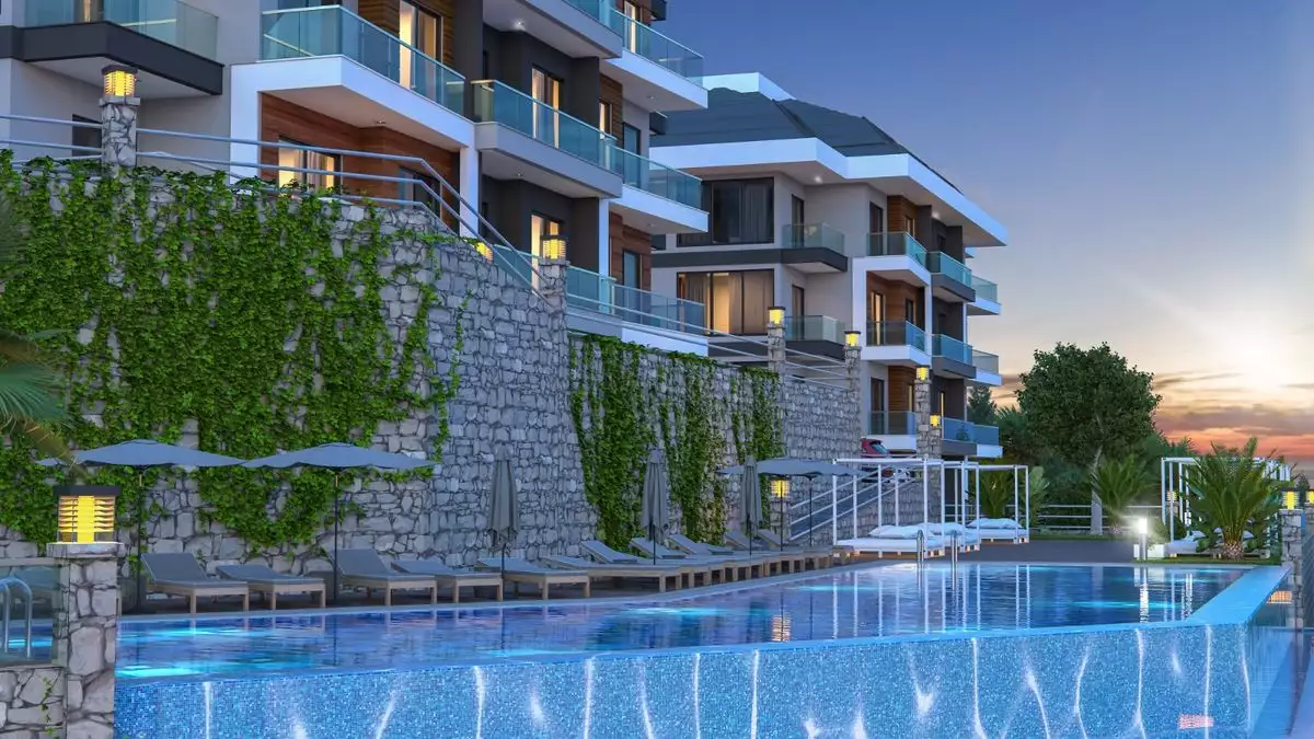 Квартира 63м² в Турции, Каргыджак. Стоимостью 185000€ аренда фото-7