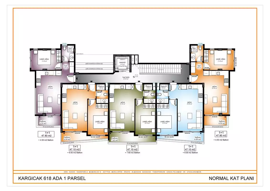 Квартира 63м² в Турции, Каргыджак. Стоимостью 185000€ аренда фото-25