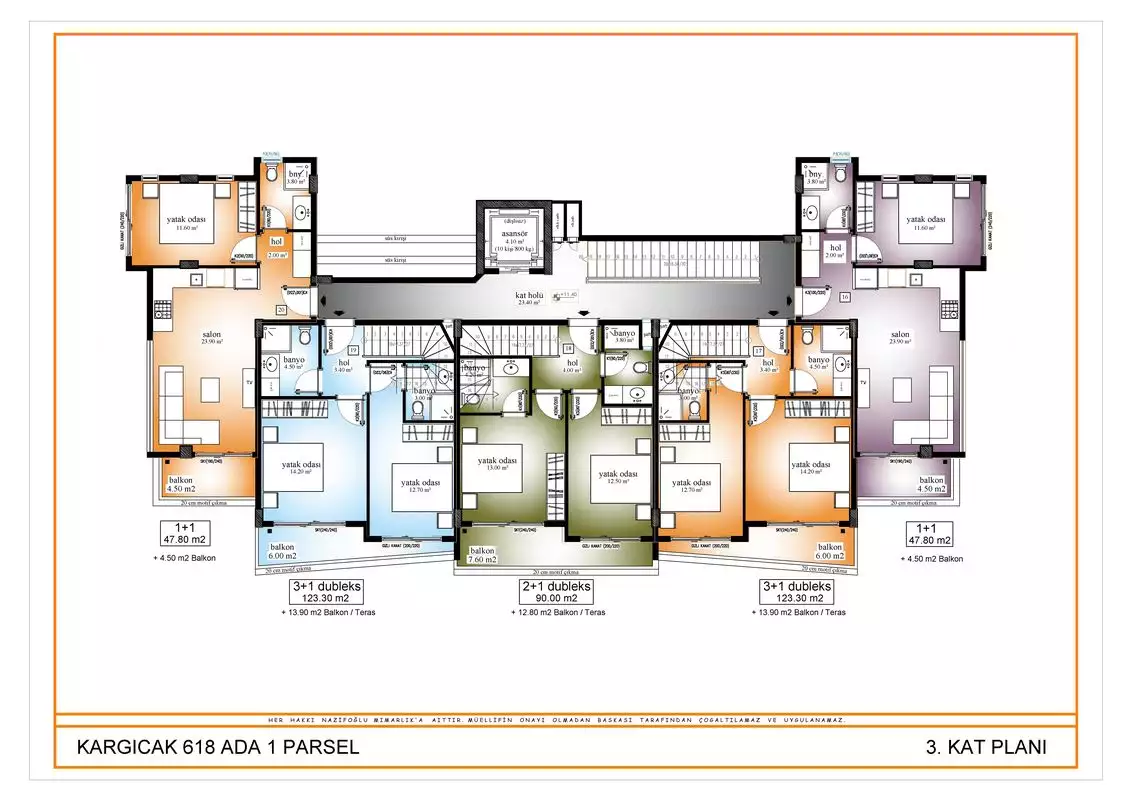 Квартира 63м² в Турции, Каргыджак. Стоимостью 185000€ аренда фото-26