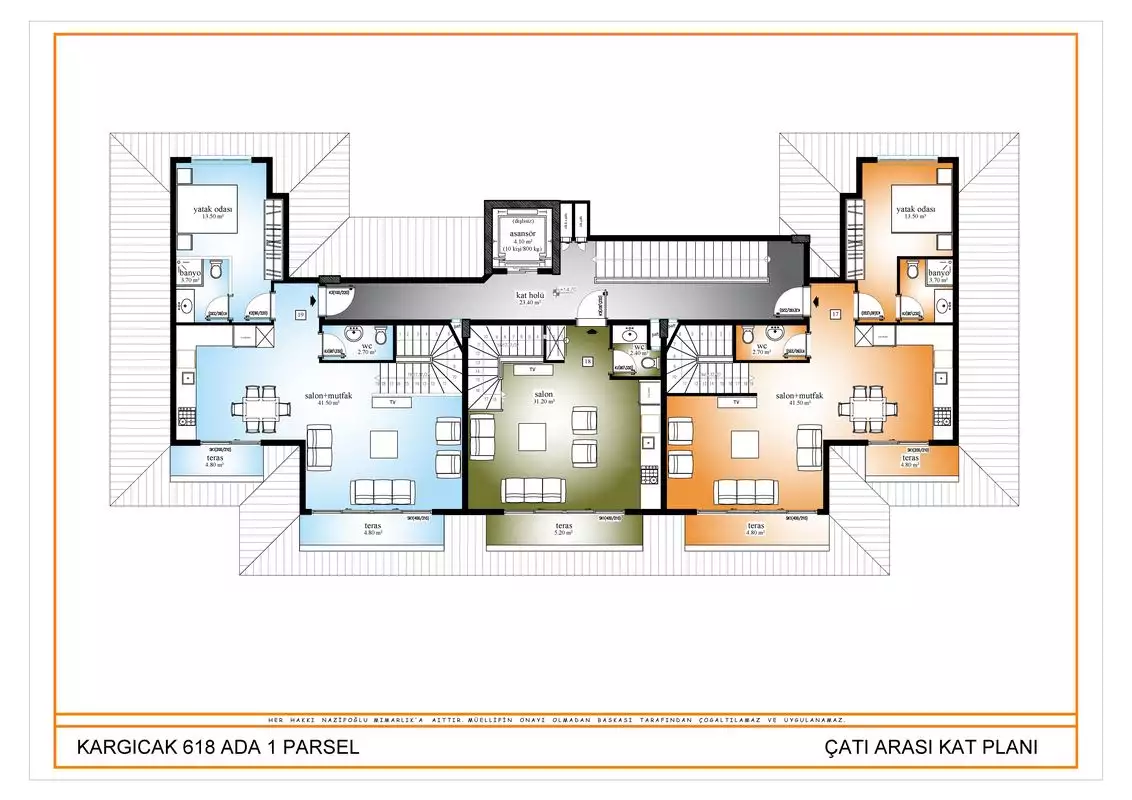 Квартира 63м² в Турции, Каргыджак. Стоимостью 185000€ аренда фото-27