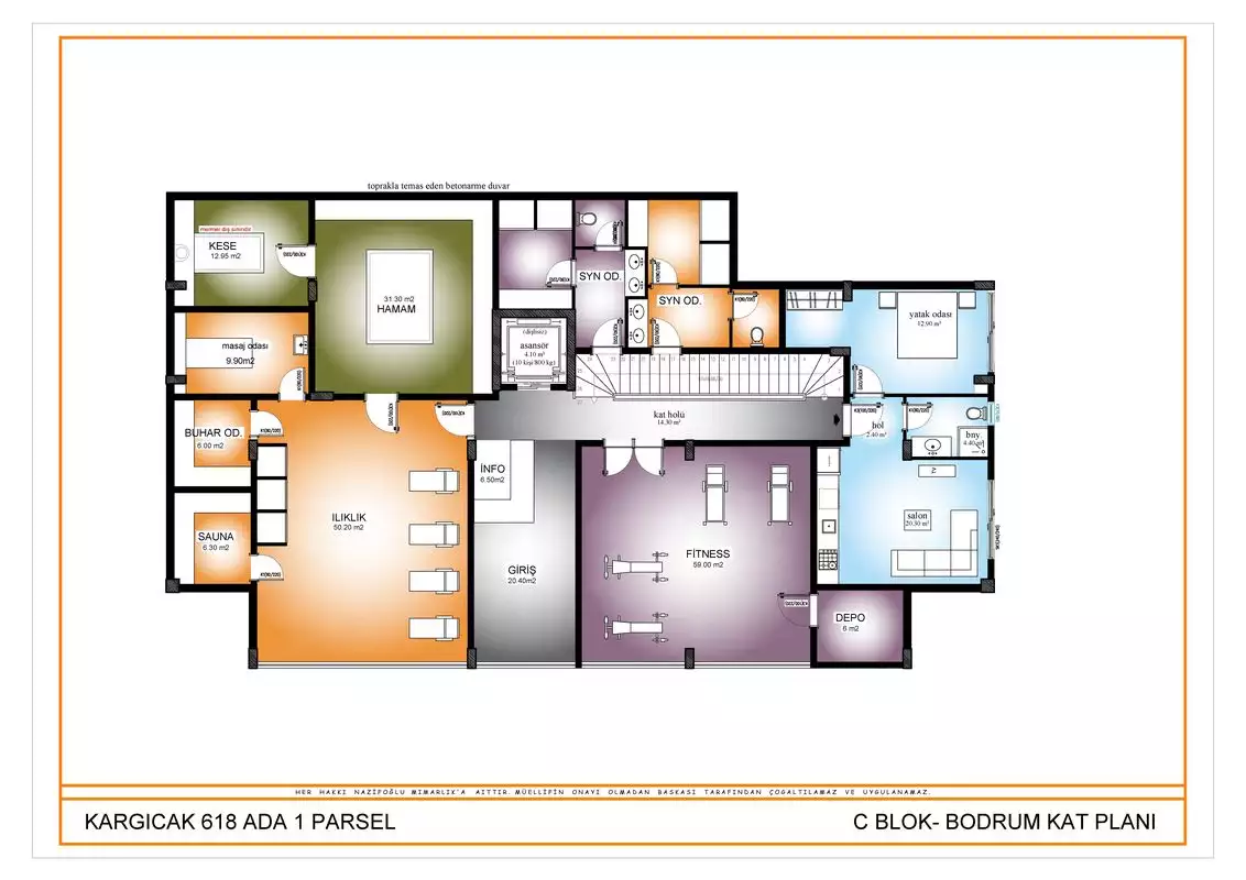Квартира 63м² в Турции, Каргыджак. Стоимостью 185000€ аренда фото-28