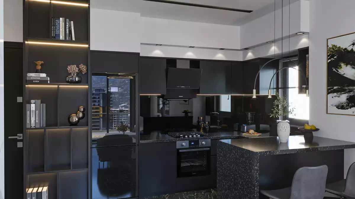 Квартира 54м² в Турции, Махмутлар. Стоимостью 140000€ аренда фото-6