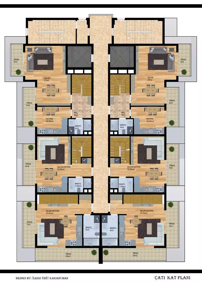 Квартира 54м² в Турции, Махмутлар. Стоимостью 140000€ аренда фото-19