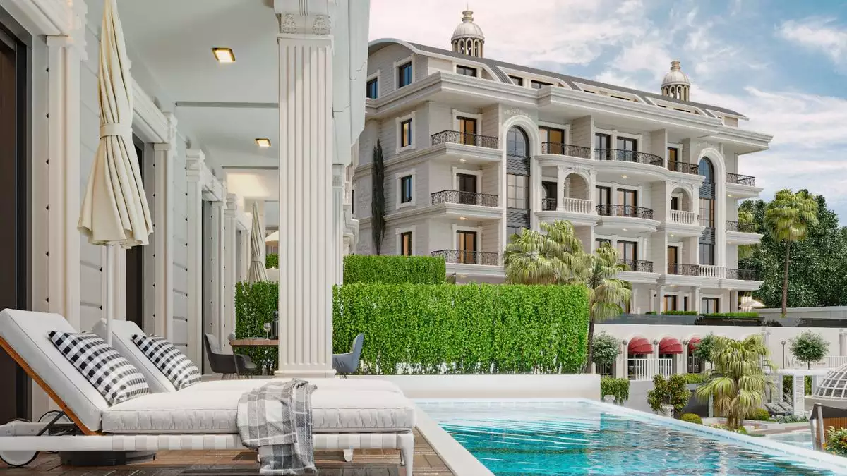 Квартира 48м² в Турции, Тюрклер. Стоимостью 140000€ аренда фото-3