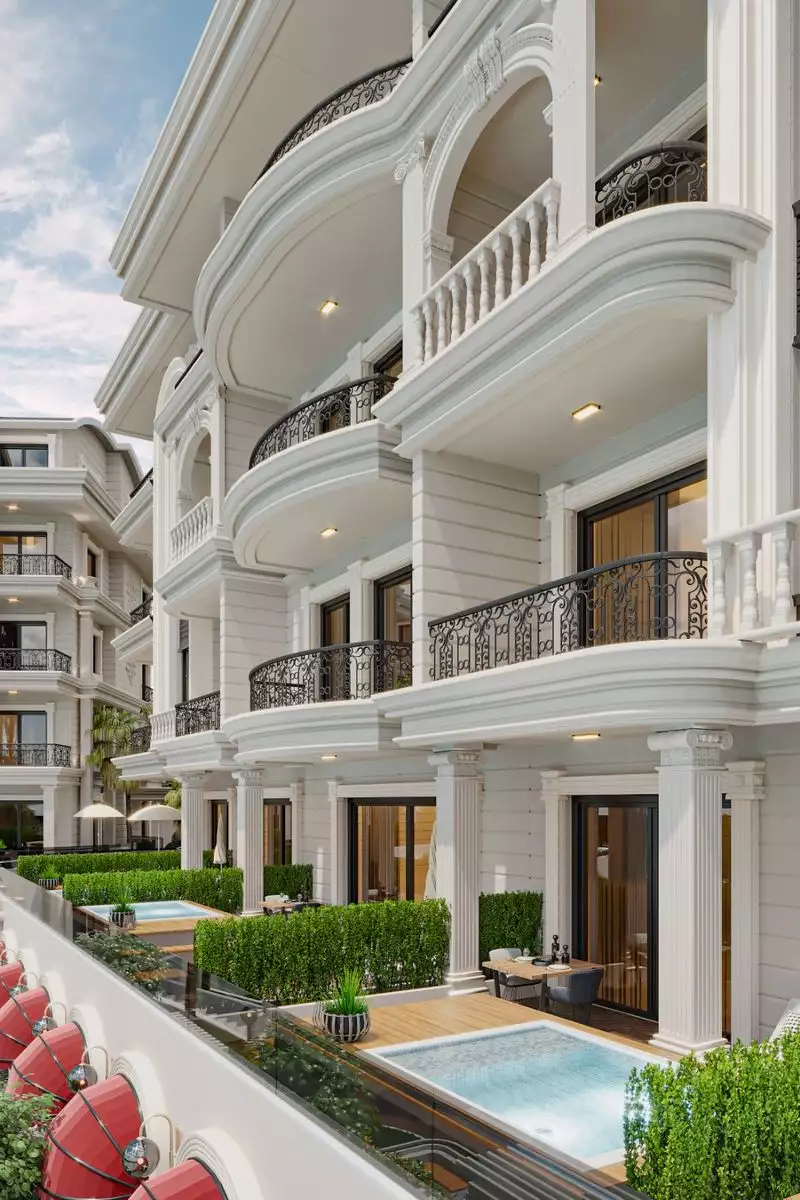Квартира 48м² в Турции, Тюрклер. Стоимостью 140000€ аренда фото-7