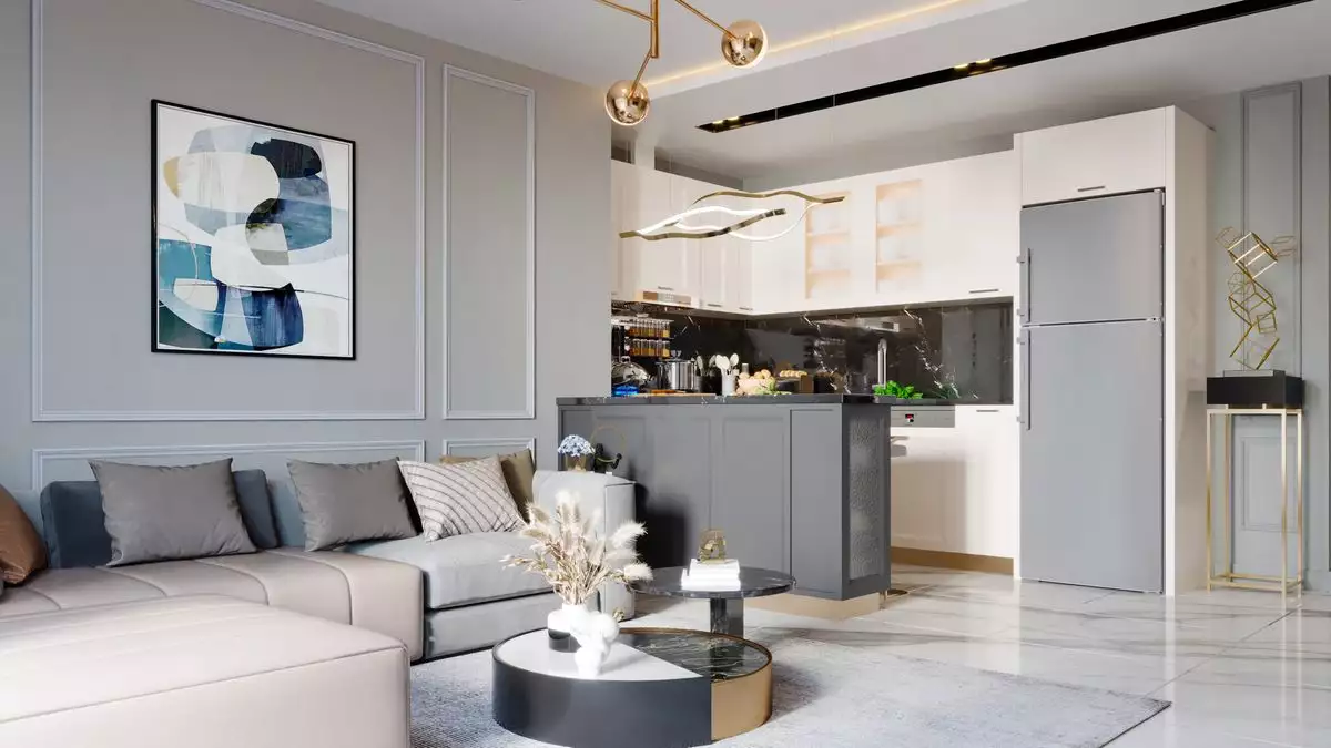 Квартира 48м² в Турции, Тюрклер. Стоимостью 140000€ аренда фото-34