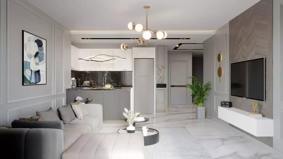 Квартира 48м² в Турции, Тюрклер. Стоимостью 140000€ аренда фото-40