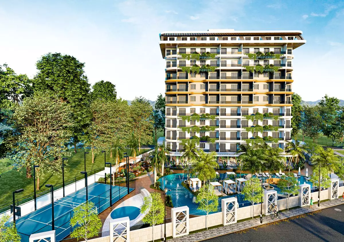 Квартира 47м² в Турции, Авсаллар. Стоимостью 130000€ аренда фото-2