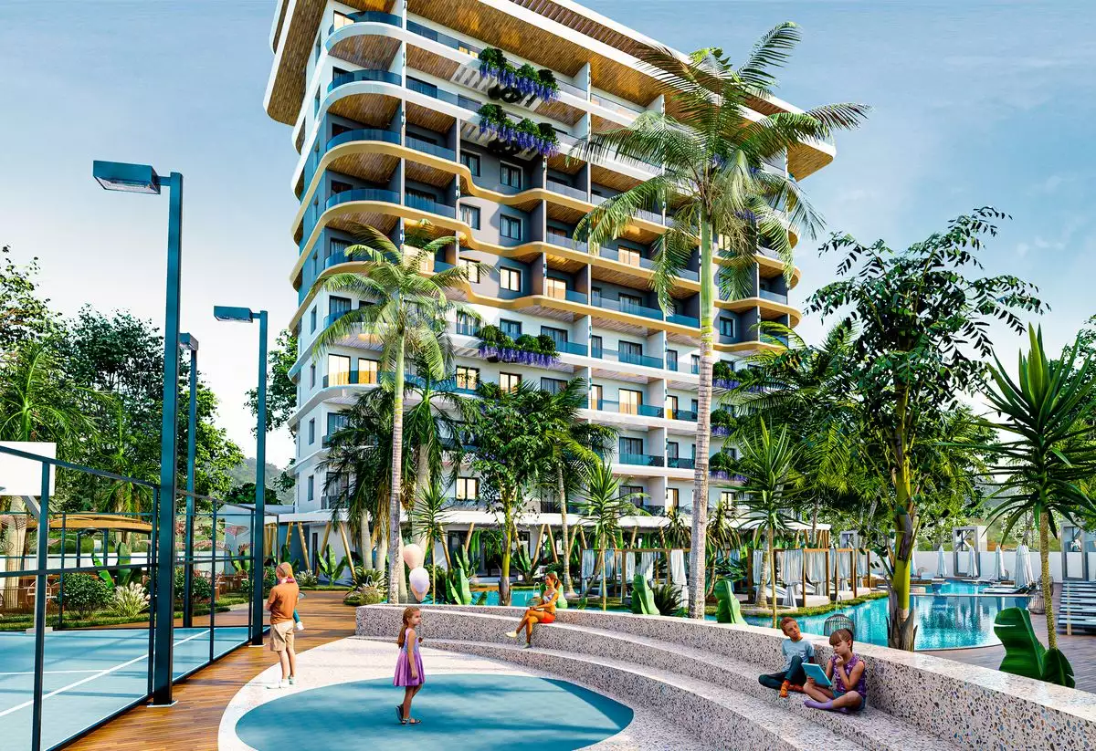 Квартира 47м² в Турции, Авсаллар. Стоимостью 130000€ аренда фото-6