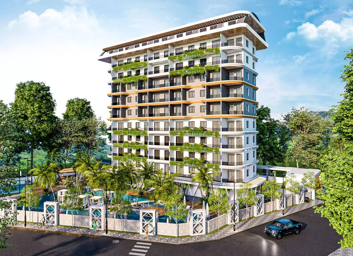 Квартира 47м² в Турции, Авсаллар. Стоимостью 130000€ аренда фото-14