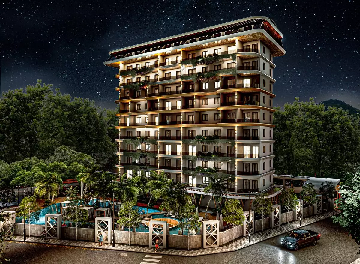 Квартира 47м² в Турции, Авсаллар. Стоимостью 130000€ аренда фото-20