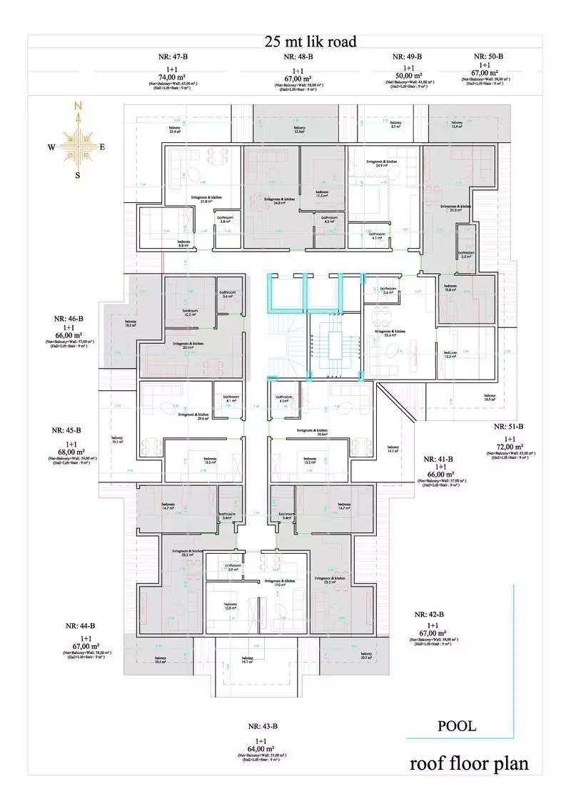 Квартира 53м² в Турции, Алания. Стоимостью 275000€ аренда фото-7