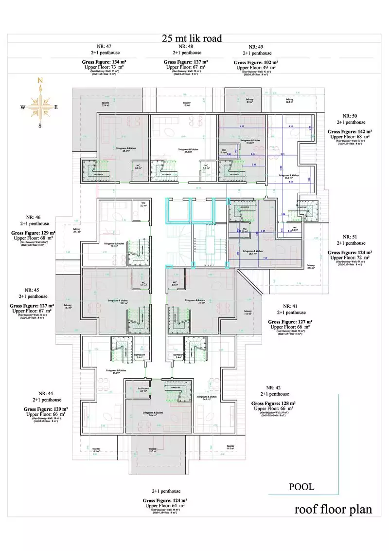Квартира 53м² в Турции, Алания. Стоимостью 275000€ аренда фото-11