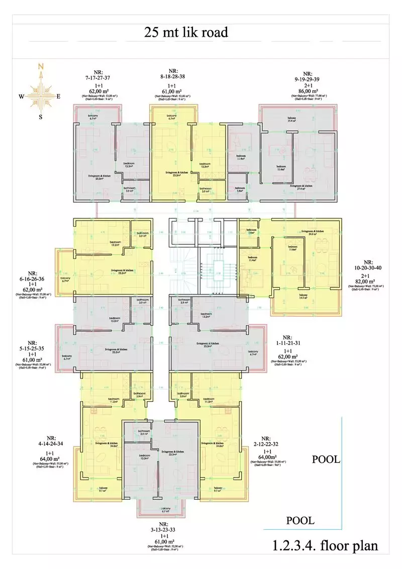 Квартира 53м² в Турции, Алания. Стоимостью 275000€ аренда фото-12