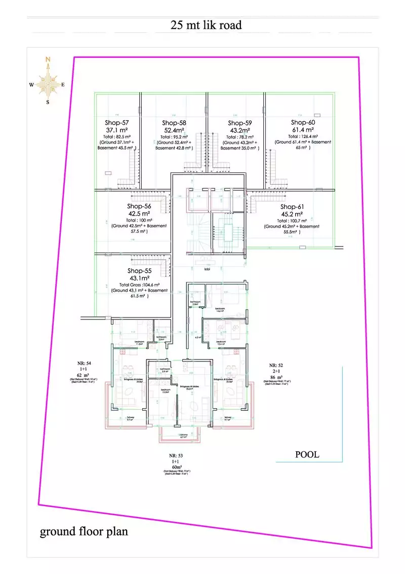 Квартира 53м² в Турции, Алания. Стоимостью 275000€ аренда фото-13