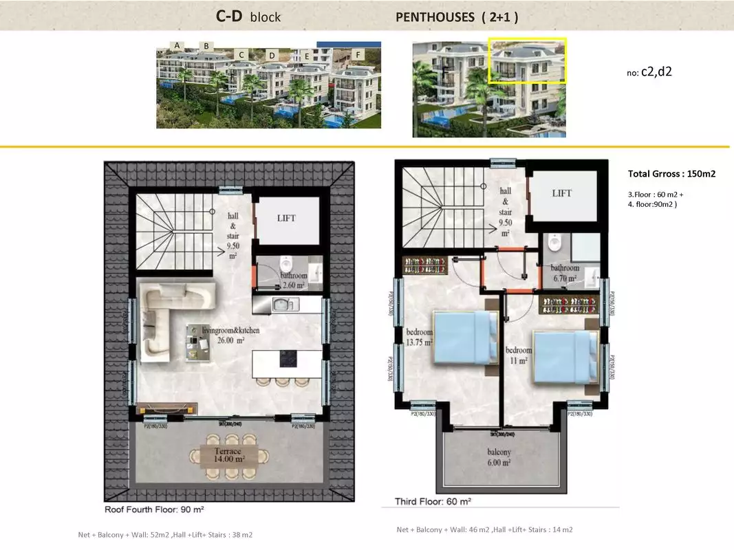 Квартира 55м² в Турции, Кестель. Стоимостью 490000€ аренда фото-8