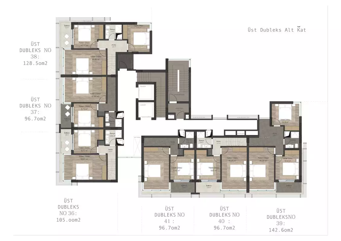 Квартира 48м² в Турции, Авсаллар. Стоимостью 110500€ аренда фото-16